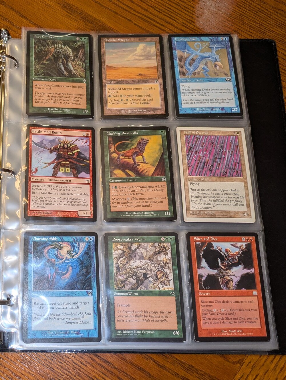 Magic Cards Binder MTG Collection Magic The Gathering Trading Cards Lot WOTC